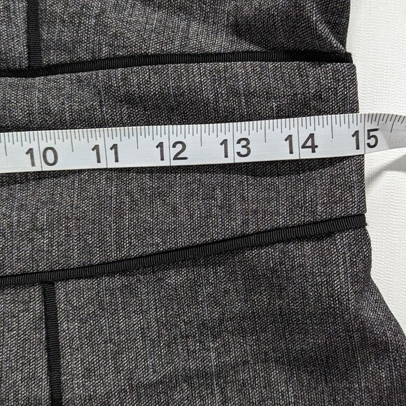 Basque Size 10P Gray & Black Bodycon Dress - Picture 10 of 11